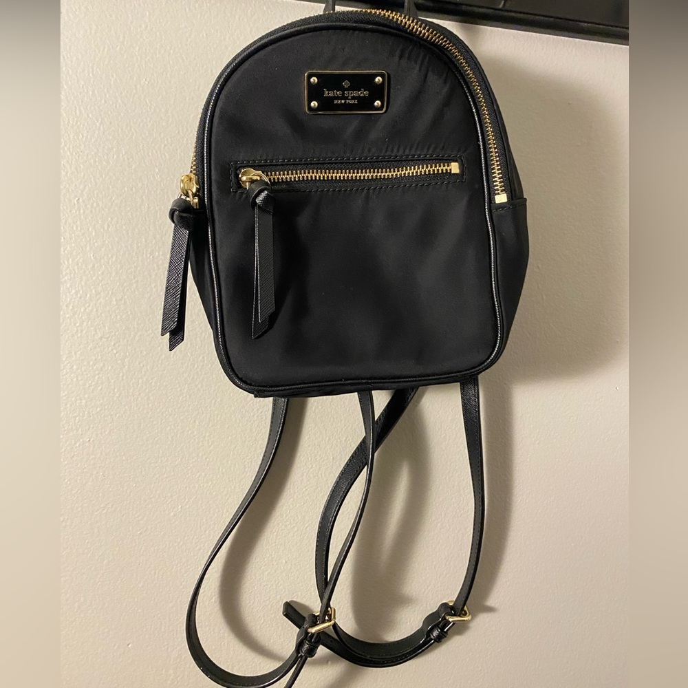 Kate Spade mini nylon backpack excellent condition